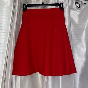 Red skirt size 10/12
